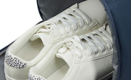 Shoe side pocket