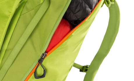 Acceso lateral con cremallera