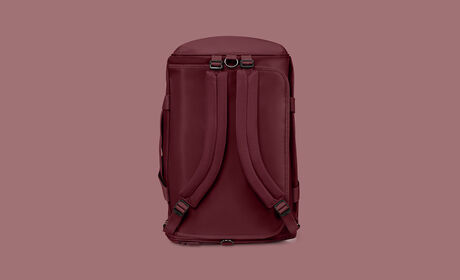 Convertible into backpack