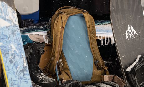 Panel trasero repelente a la nieve