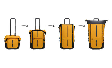 4 estilos, 1 bolsa de viaje
