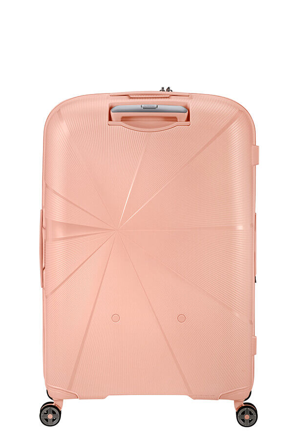 American Tourister StarVibe Spinner Expandable TSA 77cm  Metallic Peach American Tourister StarVibe Spinner Expandable TSA 77cm  Metallic Peach