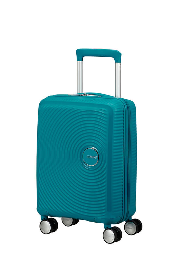 American Tourister Soundbox Mini Spinner 47cm  Deep Teal American Tourister Soundbox Mini Spinner 47cm  Deep Teal