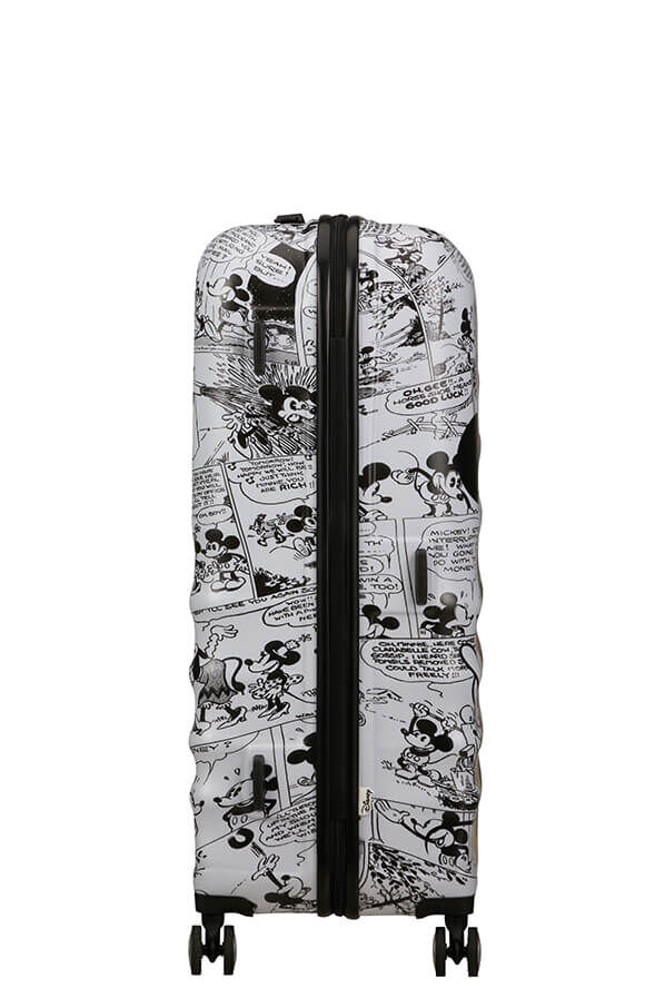 American Tourister Disney Wavebreaker Spinner TSA Disney Fl 77cm  Minnie Comics White