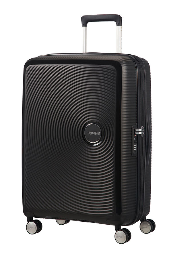 American Tourister Soundbox Spinner Expandable 67cm Bass Black American Tourister Soundbox Spinner Expandable 67cm Bass Black