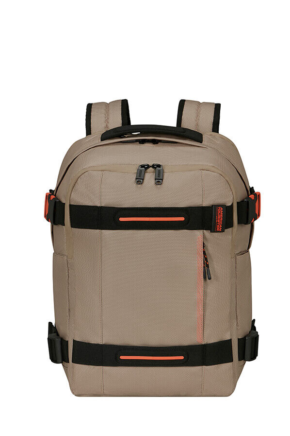 American Tourister Urban Track Laptop Backpack Coated 15.6'  Beige/Orange