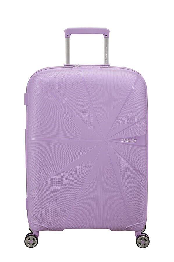 American Tourister Starvibe Spinner Expandable TSA 67cm Digital Lavender American Tourister Starvibe Spinner Expandable TSA 67cm Digital Lavender
