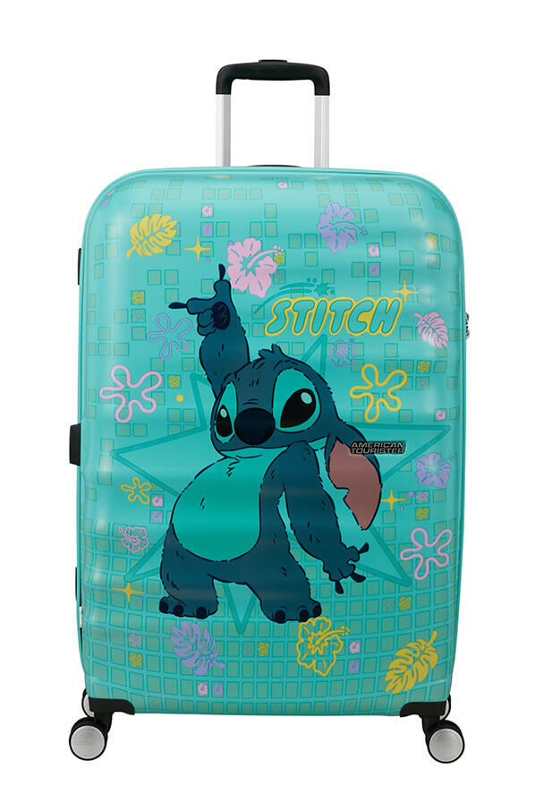 American Tourister Disney Wavebreaker Spinner TSA Disney Fl 77cm  Stitch Flower American Tourister Disney Wavebreaker Spinner TSA Disney Fl 77cm  Stitch Flower