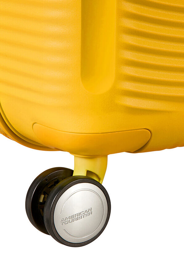 American Tourister Soundbox Spinner 67cm  Golden Yellow American Tourister Soundbox Spinner 67cm  Golden Yellow