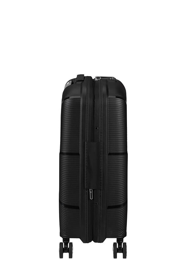 American Tourister Starvibe Spinner Expandable TSA 55cm Black American Tourister Starvibe Spinner Expandable TSA 55cm Black