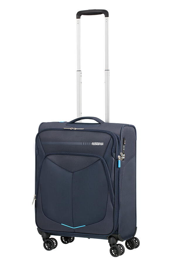 American Tourister Summerfunk Spinner Exp TSA 55cm  Navy