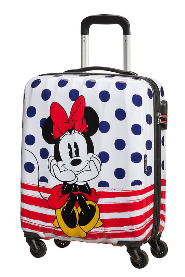 American Tourister Disney Legends Spinner 55cm  Minnie Blue Dots