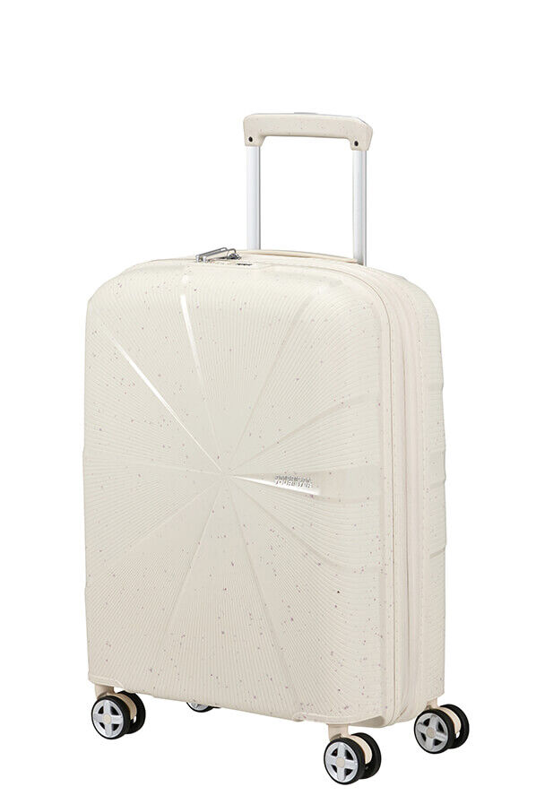 American Tourister StarVibe Spinner Expandable TSA LTD 55cm  Cream Speckles