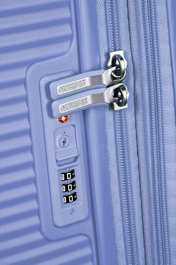 American Tourister Soundbox Spinner 77  Denim Blue