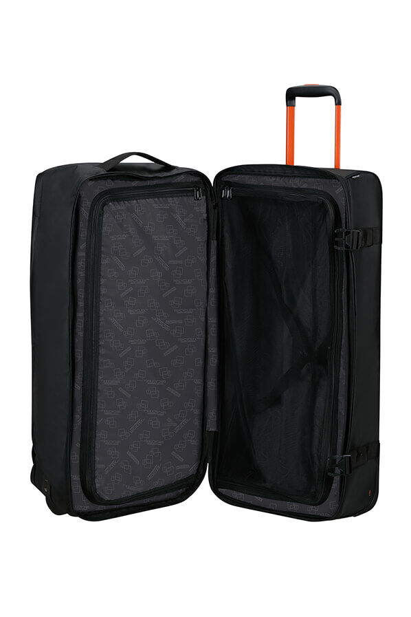 American Tourister Urban Track Duffle with wheels Lmtd L  Black/Orange