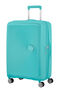 American Tourister Soundbox Spinner TSA Expandable 67cm  Poolside Blue American Tourister Soundbox Spinner TSA Expandable 67cm  Poolside Blue