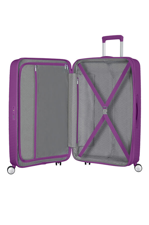 American Tourister Soundbox Spinner Expandable 67cm  Purple Orchid American Tourister Soundbox Spinner Expandable 67cm  Purple Orchid