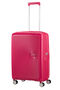 SoundBox Equipaje mediano | American Tourister Soundbox Spinner expansible 67cm Lightning Pink