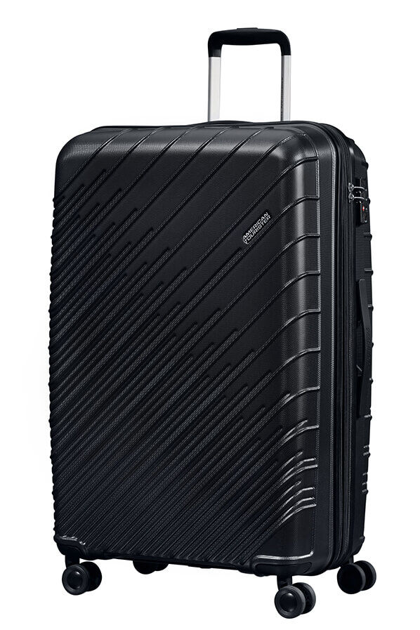 American Tourister Speedstar Spinner 77/28 Exp Tsa  Black