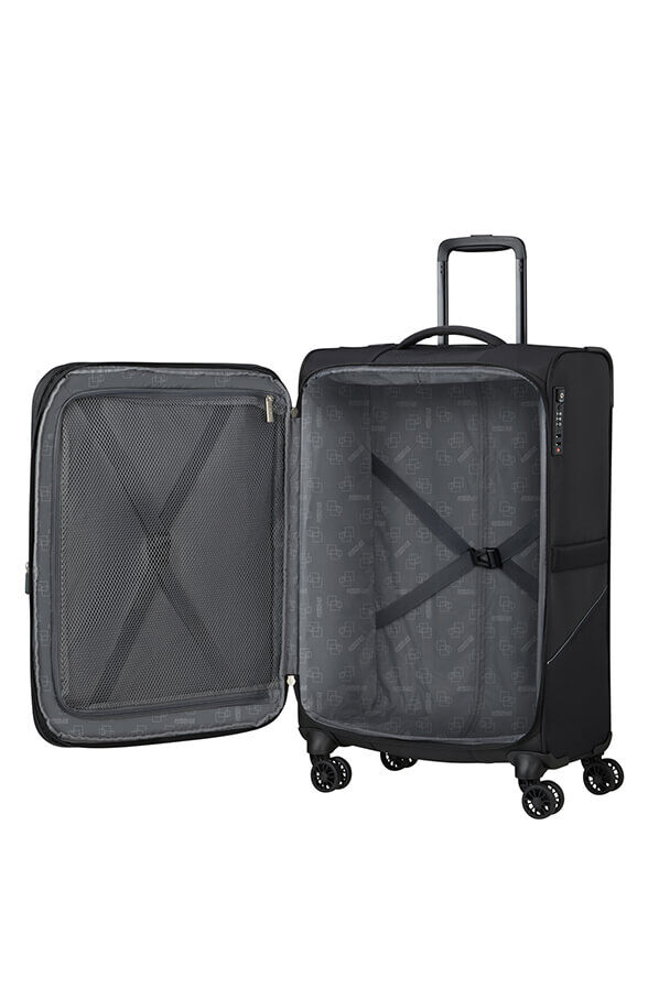 American Tourister SummerRide Spinner M EXP TSA 69cm Negro