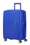 American Tourister SoundBox Spinner Expandable 67cm  Cobalt Blue American Tourister SoundBox Spinner Expandable 67cm  Cobalt Blue