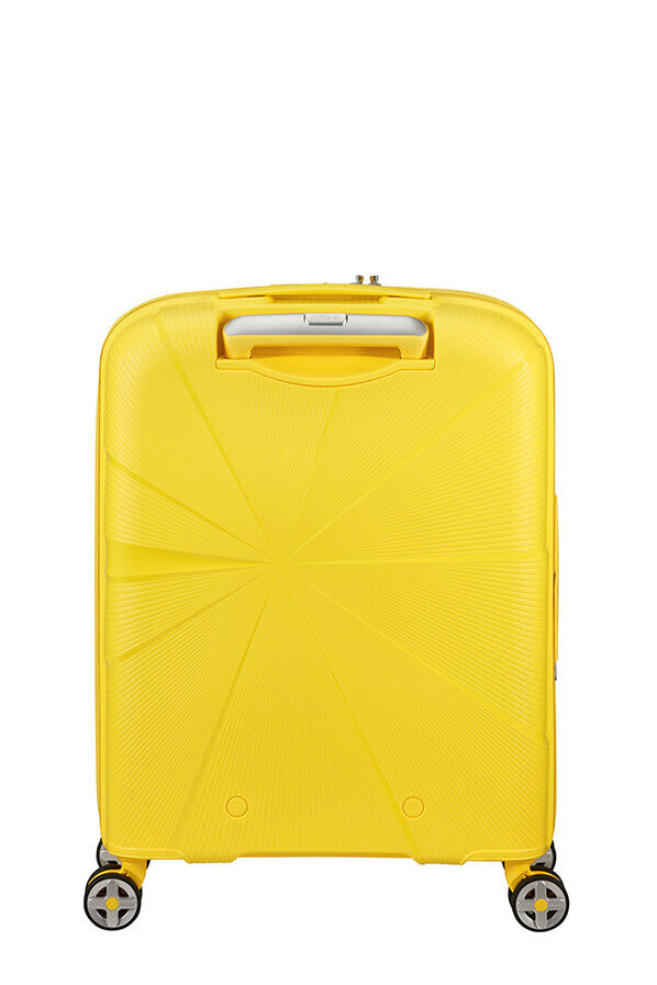 American Tourister Starvibe Spinner Expandable TSA 55cm Electric Lemon