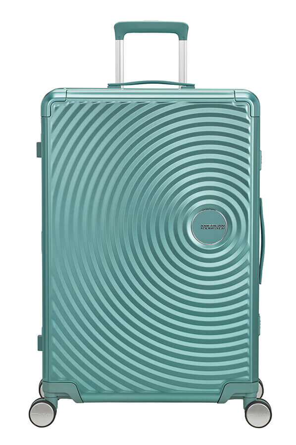 American Tourister Soundbox Alu Spinner TSA 77cm  Dusty Turquoise
