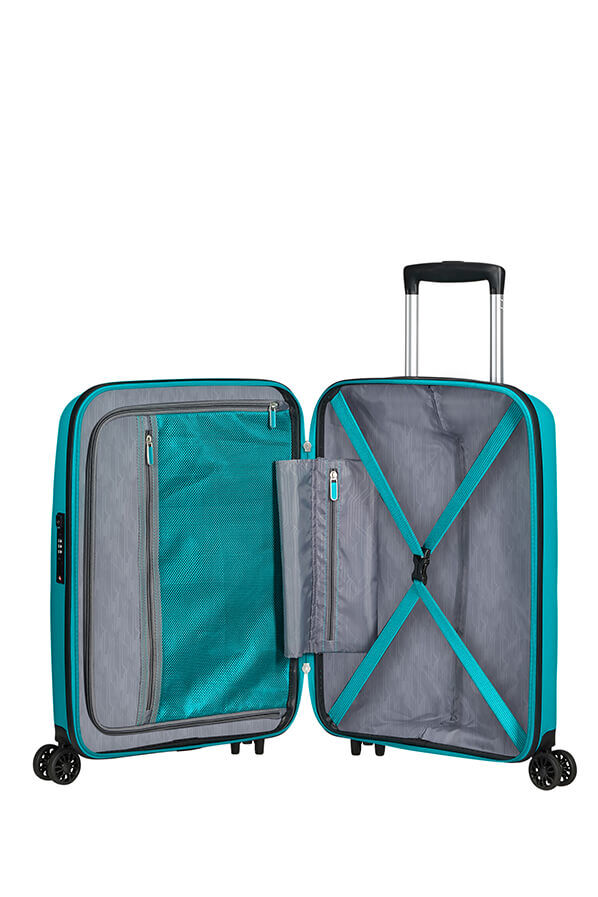 American Tourister Bon Air Dlx Spinner TSA 55cm  Deep Turquoise