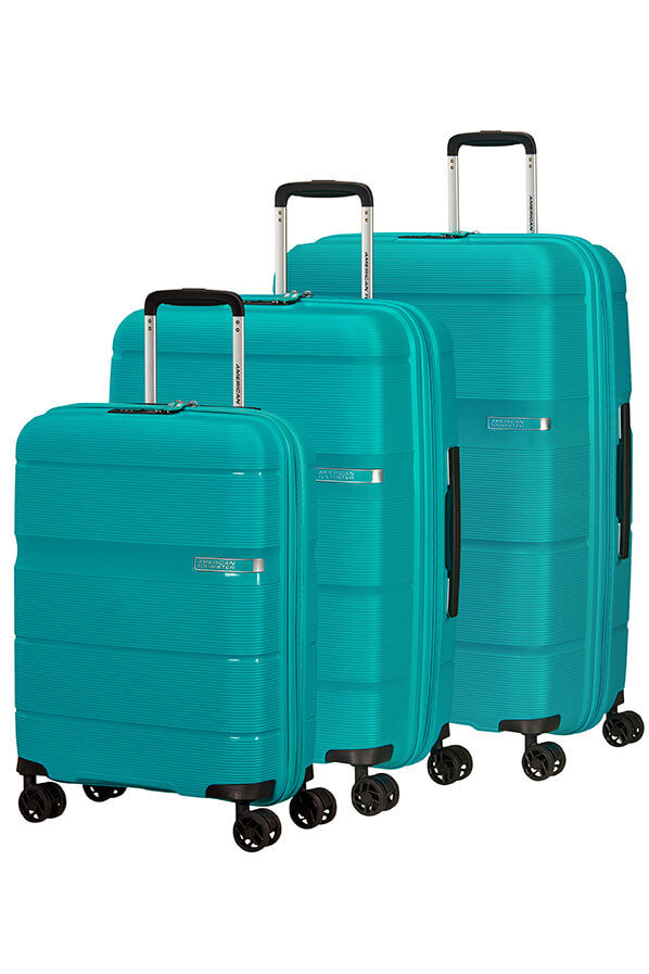 American Tourister Linex 3 Pc Set A Blue Ocean American Tourister Linex 3 Pc Set A Blue Ocean