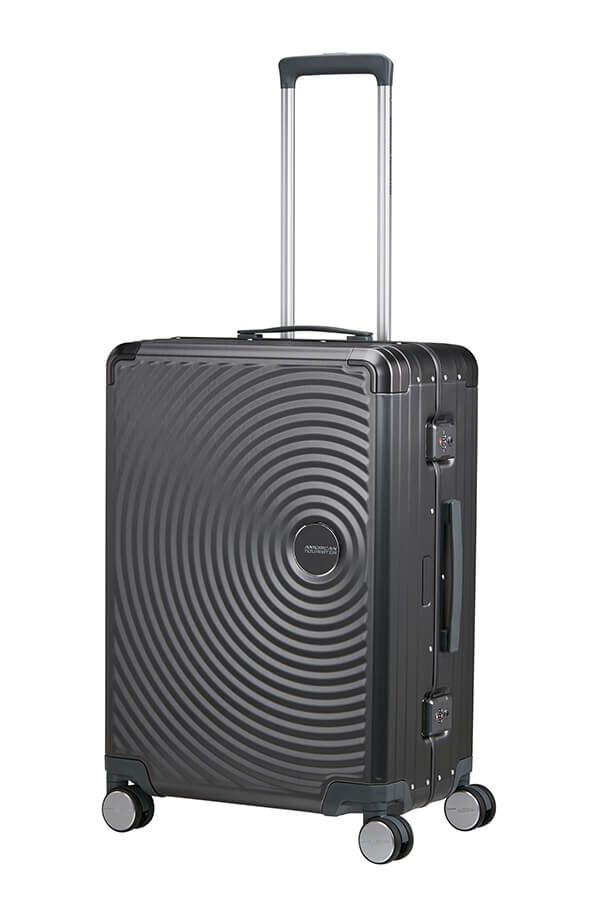 American Tourister Soundbox Alu Spinner TSA 68cm  Brushed Anthracite American Tourister Soundbox Alu Spinner TSA 68cm  Brushed Anthracite