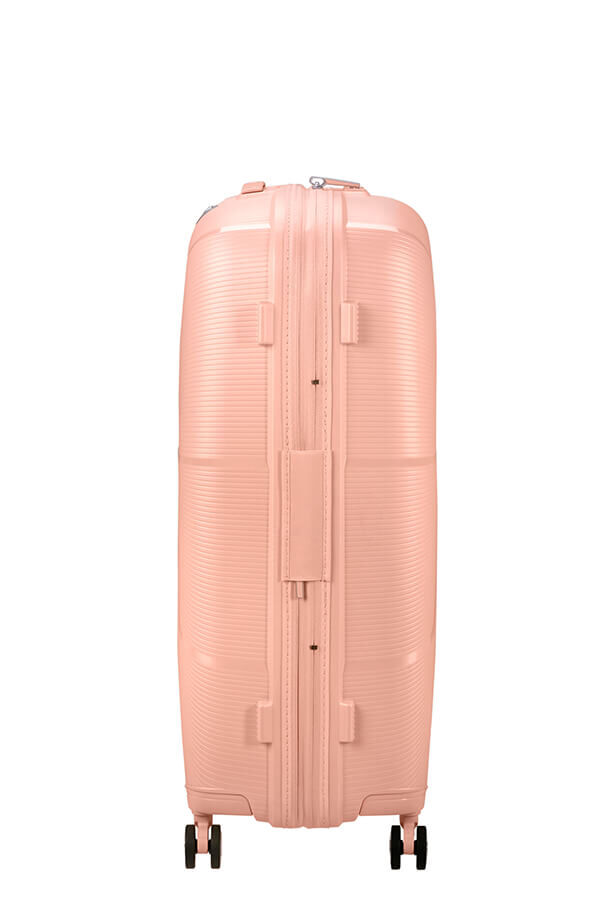 American Tourister StarVibe Spinner Expandable TSA 77cm  Metallic Peach American Tourister StarVibe Spinner Expandable TSA 77cm  Metallic Peach