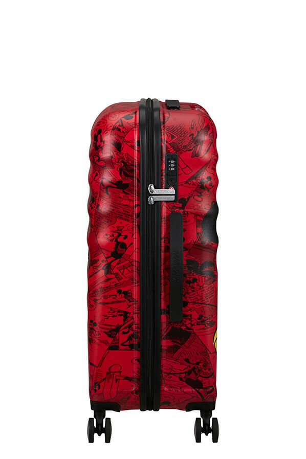 American Tourister Disney Wavebreaker Spinner TSA Disney Fl 67cm  Mickey Comics Red