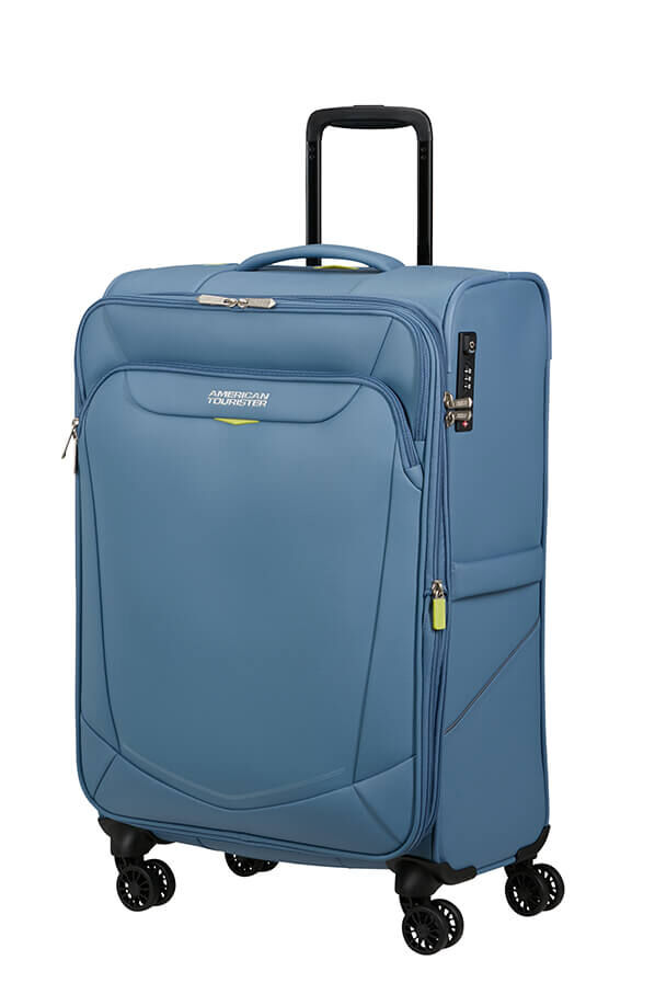 SummerRide Equipaje mediano | American Tourister SummerRide Spinner M EXP TSA SP 69cm  Coronet Blue