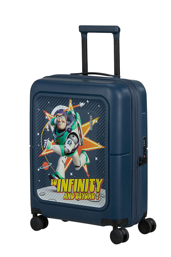 Dashpop Disney Maleta de Cabina | American Tourister Dashpop Disney Spinner Expandable TSA Disney 55cm  Buzz Lightyear