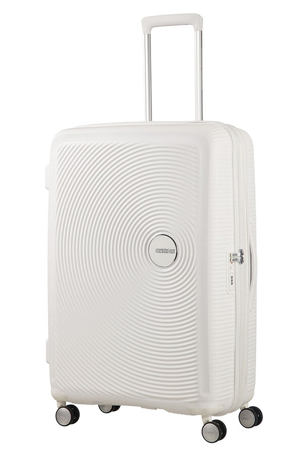 American Tourister Soundbox Spinner expansible 77cm Pure White