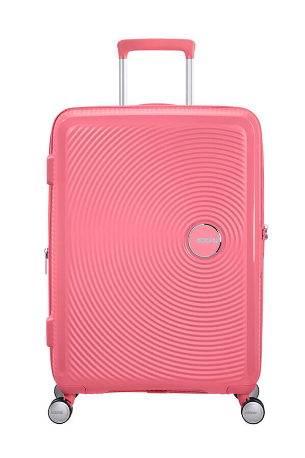American Tourister Soundbox Spinner Expandable 67cm  Sun Kissed Coral
