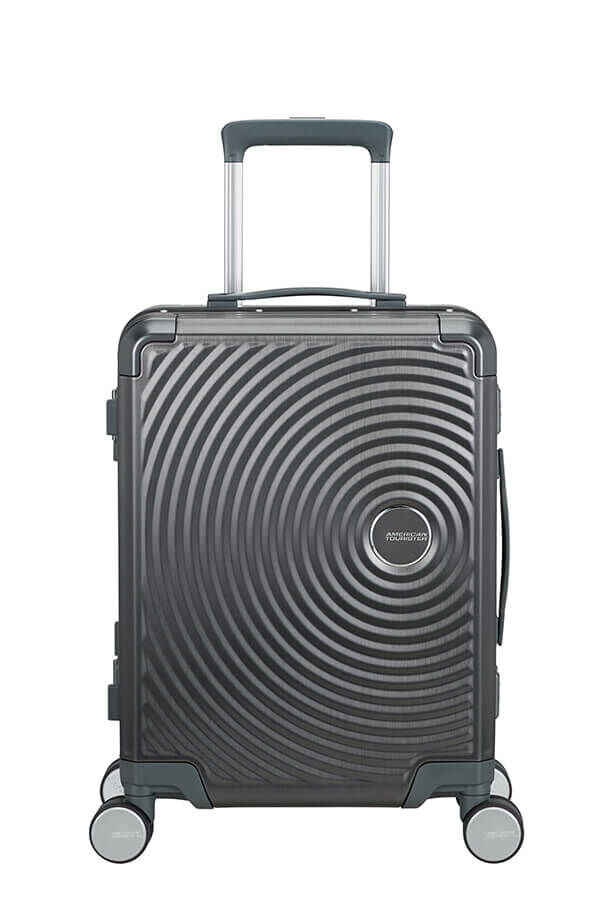 American Tourister Soundbox Alu Spinner TSA 55cm  Brushed Anthracite American Tourister Soundbox Alu Spinner TSA 55cm  Brushed Anthracite