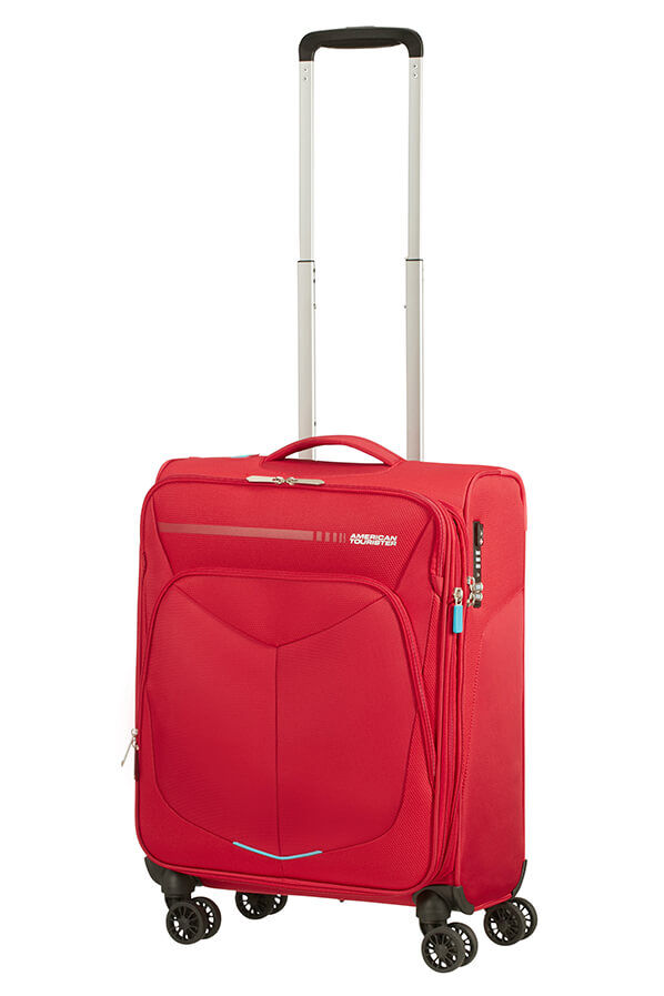 American Tourister Summerfunk Spinner Exp TSA 55cm  Rojo