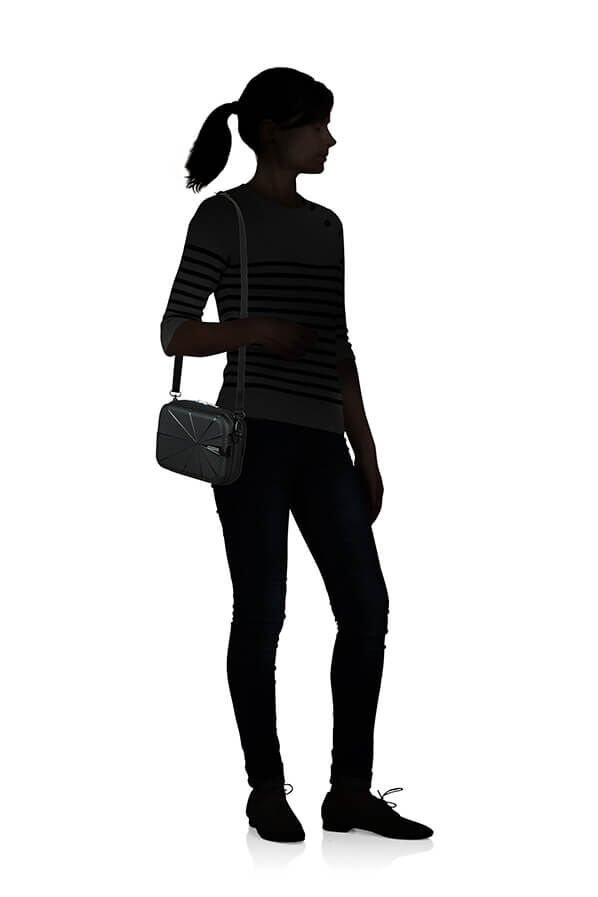 American Tourister StarVibe Cross Over  Black American Tourister StarVibe Cross Over  Black