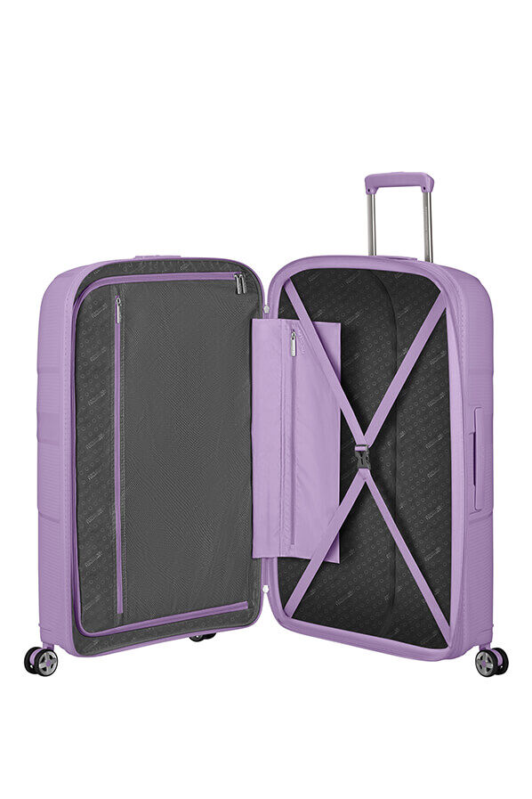 American Tourister Starvibe Spinner Expandable 77cm Digital Lavender American Tourister Starvibe Spinner Expandable 77cm Digital Lavender