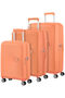 American Tourister Soundbox 3 PC Set A  Cantaloupe American Tourister Soundbox 3 PC Set A  Cantaloupe