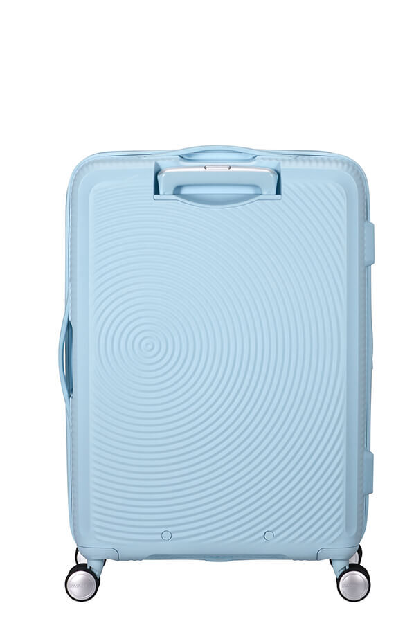 American Tourister SoundBox Spinner TSA Expandable 67cm  Pastel Blue American Tourister SoundBox Spinner TSA Expandable 67cm  Pastel Blue