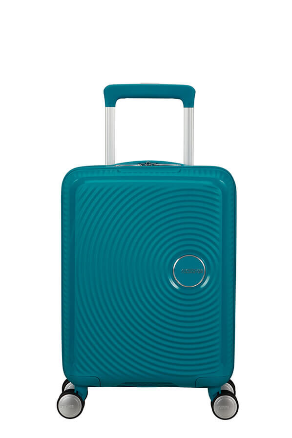 American Tourister Soundbox Mini Spinner 47cm  Deep Teal American Tourister Soundbox Mini Spinner 47cm  Deep Teal