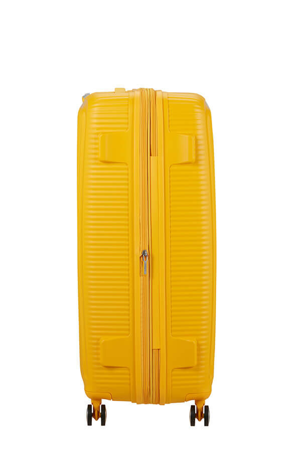 American Tourister SoundBox Spinner TSA Expandable 80cm  Golden Yellow