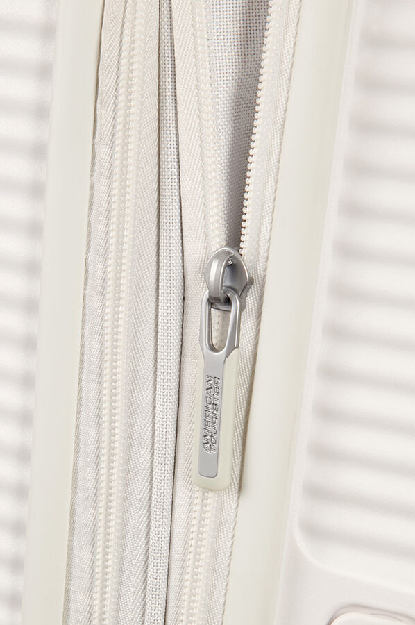 American Tourister Soundbox Spinner expansible 77cm Pure White