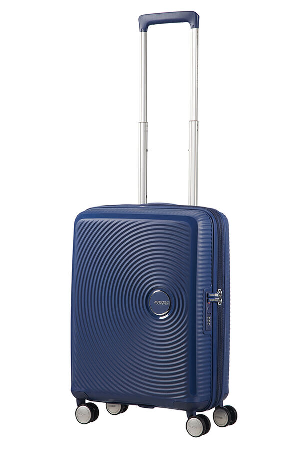 American Tourister Soundbox Spinner expansible 55cm Midnight Navy American Tourister Soundbox Spinner expansible 55cm Midnight Navy