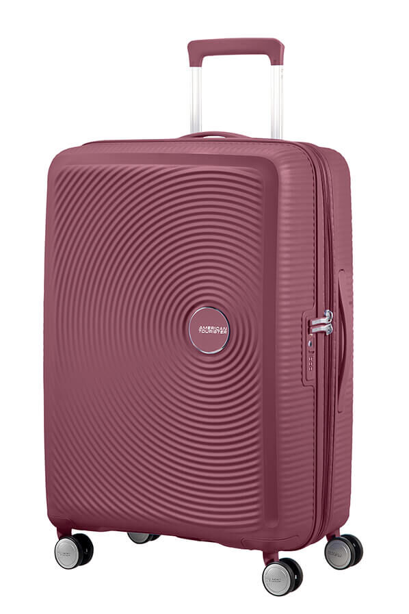 American Tourister Soundbox Spinner TSA Expandable 67cm  Dark Burgundy