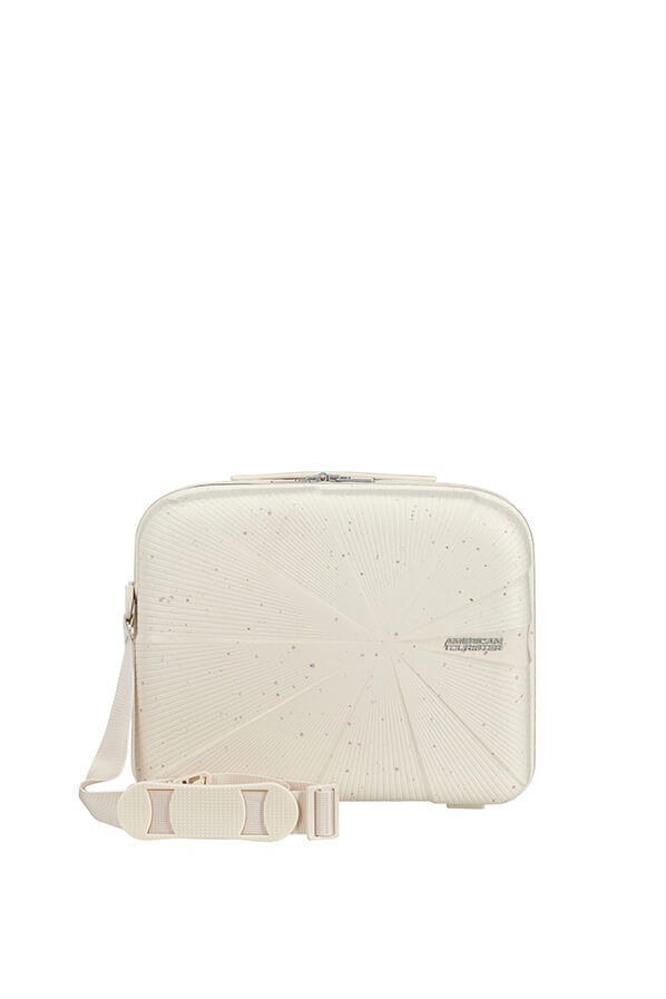 American Tourister StarVibe Beauty Case LTD  Cream Speckles