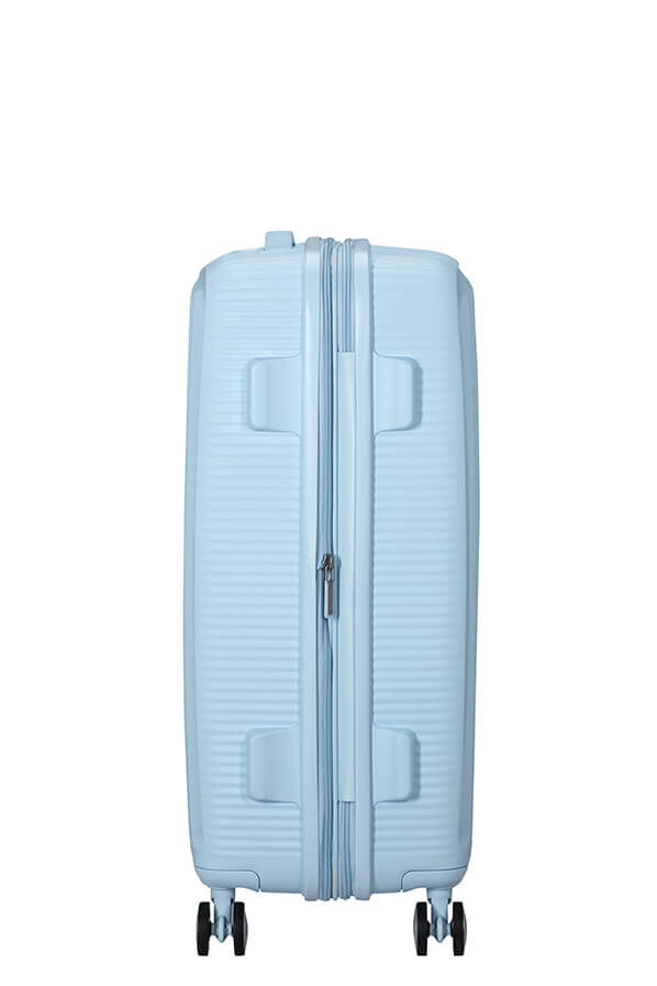 American Tourister SoundBox Spinner TSA Expandable 67cm  Pastel Blue American Tourister SoundBox Spinner TSA Expandable 67cm  Pastel Blue