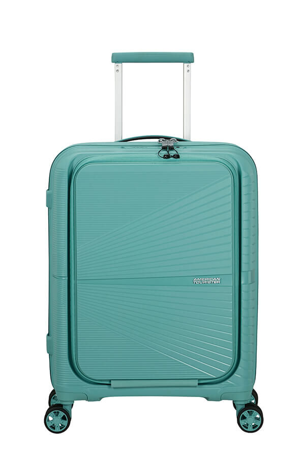 American Tourister Airconic Spinner Frontloader 15.6' 55cm  Dusty Turquoise American Tourister Airconic Spinner Frontloader 15.6' 55cm  Dusty Turquoise